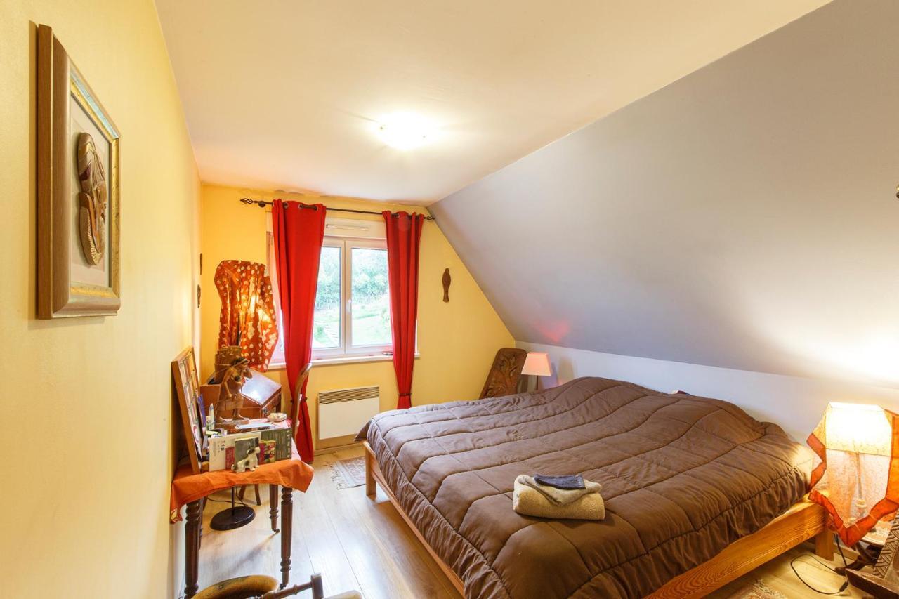 Chambre avec grand lit Soultz-sous-Forets Extérieur photo